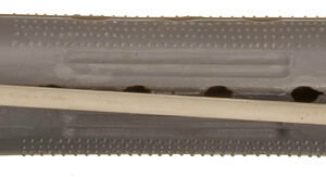 DEWAL PRO Коклюшки прямые серо-черные, d 16мм, 12шт