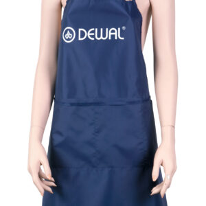 DEWAL PRO Фартук для стрижки и окрашивания синий, полиэстер, 84х116см