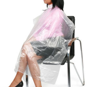 MERCURY Пеньюар одноразовый прозрачный, полиэтилен, 5шт