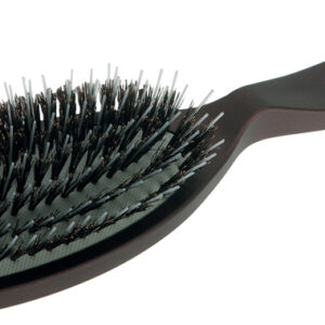 DEWAL PRO COFFEE Щетка массажная натуральная щетина + пластиковый штифт, 8 рядов