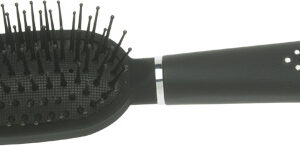DEWAL BEAUTY ШАРМ Расческа массажная с пластиковым штифтом, овальная мини, 18см