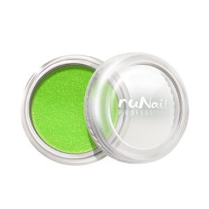 RUNAIL Дизайн для ногтей пыль (светло-зеленый)