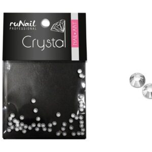 RUNAIL Дизайн для ногтей стразы прозрачные 2мм, 50шт