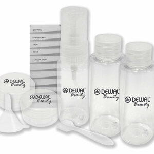 DEWAL BEAUTY Дорожный набор баночек для путешествий, 5пр