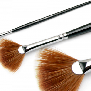 RUNAIL Кисть для дизайна Fan Sable ACF №4