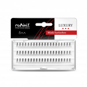 RUNAIL Пучки для наращивания ресниц безузелковые (норка)"Luxury" 0,15мм №8