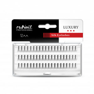 RUNAIL Пучки для наращивания ресниц узелковые (шелк)"Luxury" 0,1мм №12