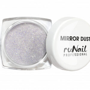 RUNAIL Зеркальная пыль для втирки с аппликатором синяя №3175