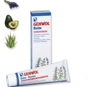 GEHWOL PROFESSIONNEL Тонизирующий бальзам для ног с авокадо для сухой кожи, 75мл