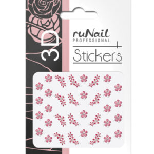 RUNAIL Наклейки для дизайна ногтей 3D №1645