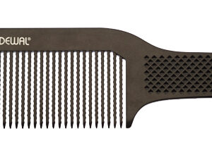 DEWAL PRO ЭКОНОМ Расческа для стрижки под машинку, черная, 22см