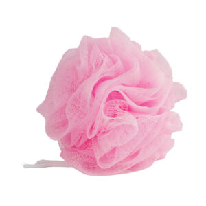 DEWAL BEAUTY Мочалка для тела розовая, 50г, 1шт