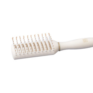 DEWAL BEAUTY КРЕМ БРЮЛЕ Щетка продувная с пластиковым штифтом, прямоугольная