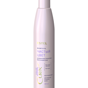 STEL PROFESSIONNEL СUREX COLOR INTENSE Шампунь бессульфатный "Чистый цвет" для светлых оттенков волос, 300мл