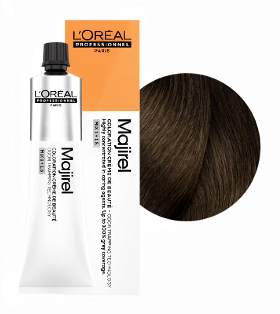 L'OREAL PROFESSIONNEL 5.3 MAJIREL СТОЙКАЯ КРАСКА ДЛЯ ВОЛОС СВЕТЛЫЙ ШАТЕН ЗОЛОТИСТЫЙ, 60мл