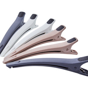 DEWAL PRO JB-0033 Зажим для волос карбоновый цветной, 1шт