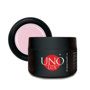 UNO LUX Forma Gel Fiber Glass Light Rose Моделирующий прозрачно-розовый гель, 15гр