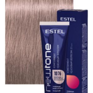 ESTEL PROFESSIONNEL NEWTONE 10/76 Тонирующая маска для волос светлый блондин коричнево-фиолетовый, 60мл