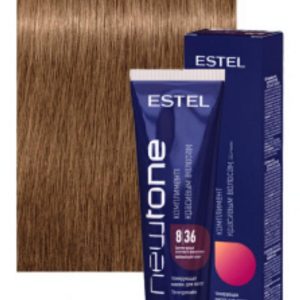 ESTEL PROFESSIONNEL NEWTONE 8/36 Тонирующая маска для волос светло-русый золотисто-фиолетовый, 60мл