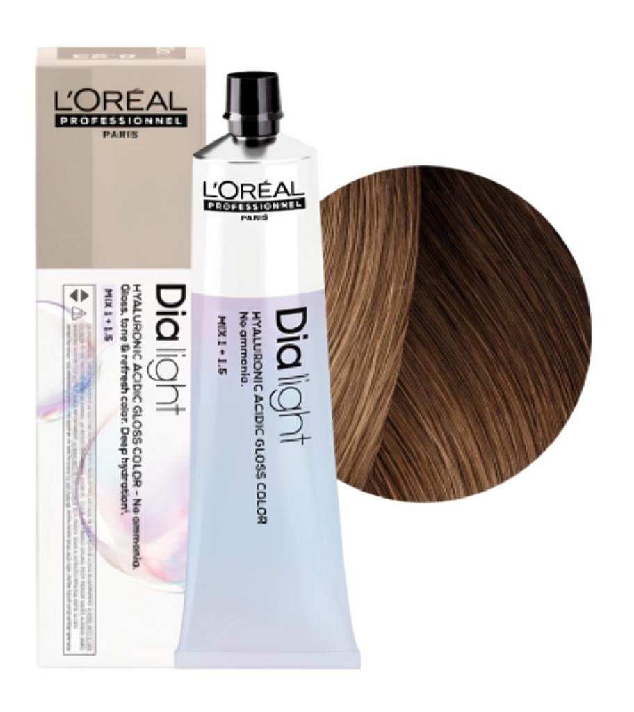 L'OREAL PROFESSIONNEL 8.23 DIA LIGHT ТОНИРУЮЩАЯ КРАСКА ДЛЯ ВОЛОС СВЕТЛЫЙ БЛОНДИН ПЕРЛАМУТРОВО-ЗОЛОТИСТЫЙ, 60мл