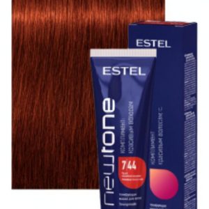 ESTEL PROFESSIONNEL NEWTONE 7/44 Тонирующая маска для волос русый медный интенсивный, 60мл