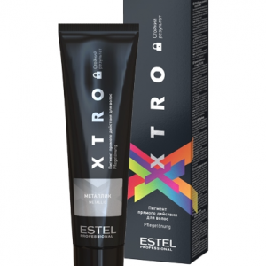 ESTEL PROFESSIONNEL XTRO BLACK Металлик, Пигмент прямого действия, 100мл