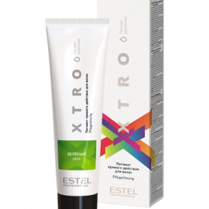 ESTEL PROFESSIONNEL XTRO WHITE Зеленый, Пигмент прямого действия для волос, 100мл