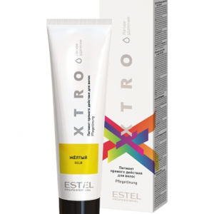 ESTEL PROFESSIONNEL XTRO WHITE Желтый, Пигмент прямого действия для волос, 100мл
