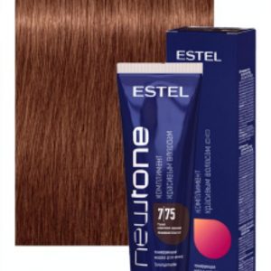 ESTEL PROFESSIONNEL NEWTONE 7/75 Тонирующая маска для волос русый коричнево-красный, 60мл