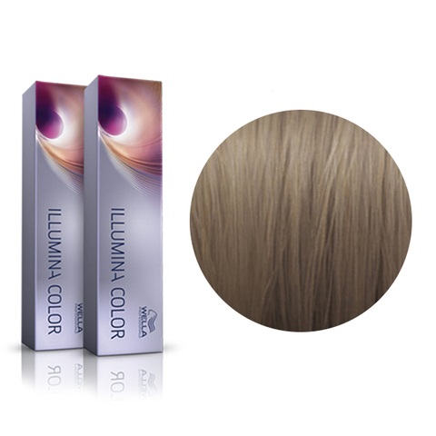 WELLA PROFESSIONAL 7/81 ILLUMINA COLOR СТОЙКАЯ КРЕМ-КРАСКА ДЛЯ ВОЛОС БЛОНД ЖЕМЧУЖНО - ПЕПЕЛЬНЫЙ, 60мл