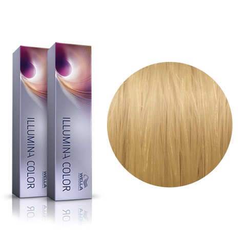 WELLA PROFESSIONAL 8/38 ILLUMINA COLOR СТОЙКАЯ КРЕМ-КРАСКА ДЛЯ ВОЛОС СВЕТЛЫЙ БЛОНД ЗОЛОТИСТО-ЖЕМЧУЖНЫЙ, 60мл
