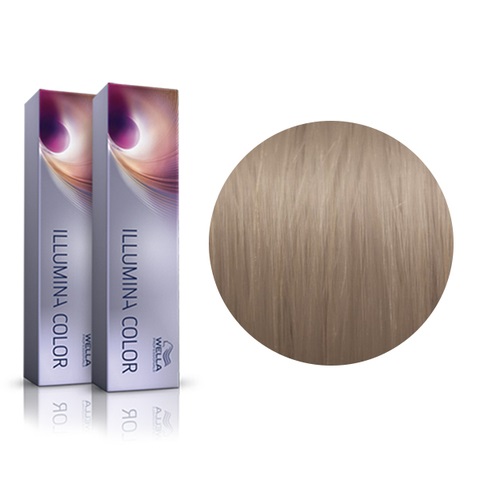 WELLA PROFESSIONAL 8/69 ILLUMINA COLOR СТОЙКАЯ КРЕМ-КРАСКА ДЛЯ ВОЛОС СВЕТЛЫЙ БЛОНД ФИОЛЕТОВЫЙ САНДРЕ, 60мл