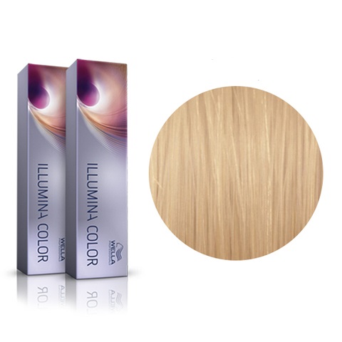 WELLA PROFESSIONAL 9/03 ILLUMINA COLOR СТОЙКАЯ КРЕМ-КРАСКА ДЛЯ ВОЛОС ОЧЕНЬ СВЕТЛЫЙ БЛОНД НАТУРАЛЬНЫЙ ЗОЛОТИСТЫЙ, 60мл
