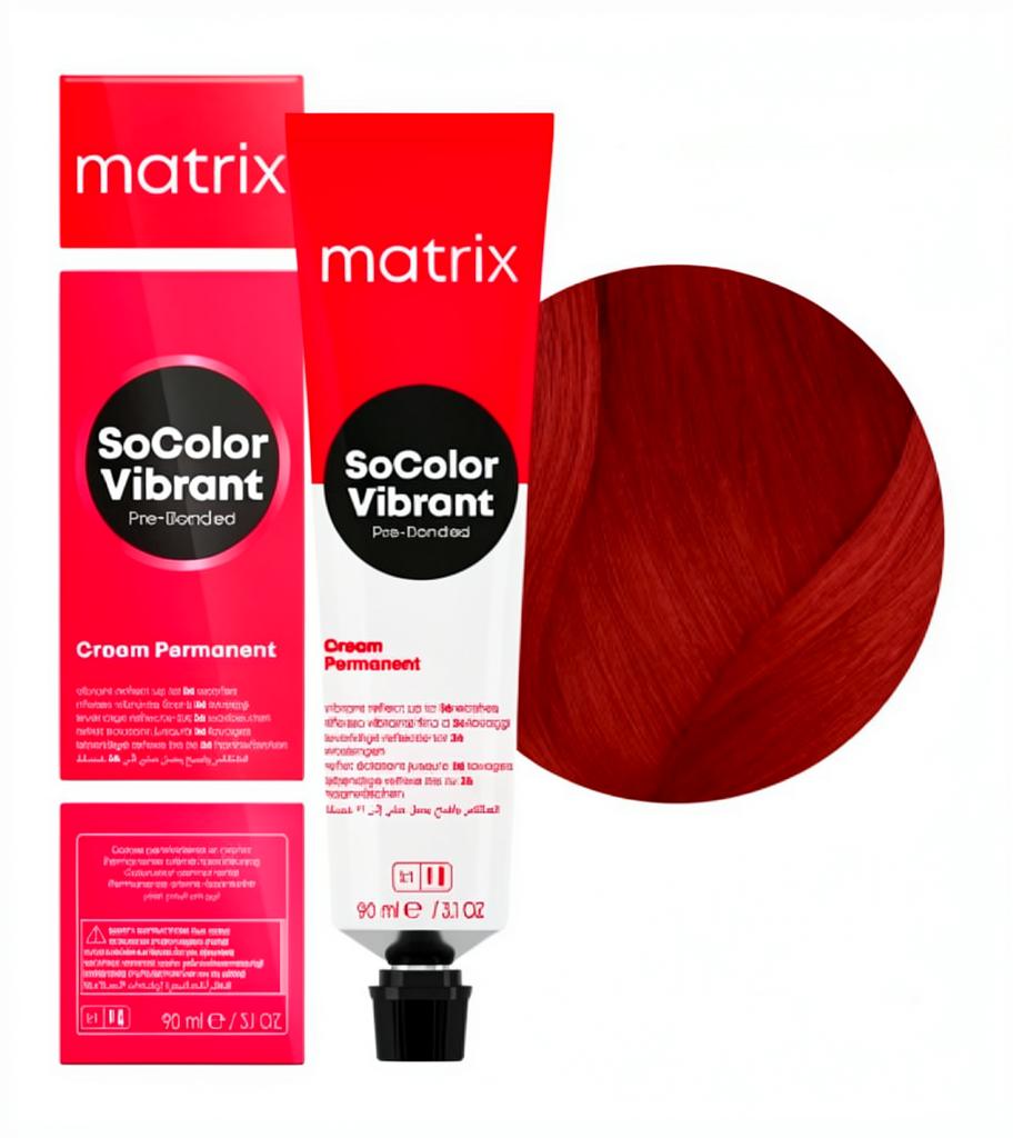 MATRIX PROFESSIONAL 5RR+ SOCOLOR BEAUTY СТОЙКАЯ КРЕМ-КРАСКА ДЛЯ ВОЛОС СВЕТЛЫЙ ШАТЕН ГЛУБОКИЙ КРАСНЫЙ, 90мл