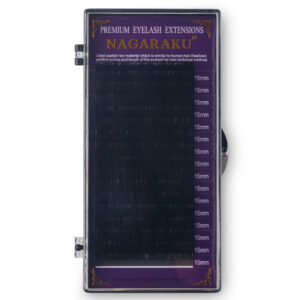 NAGARAKU Ресницы черные, 16 линий, отдельные длины (0.07, N, 12mm)
