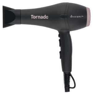 DEWAL PRO TORNADO Фен серый, вес 480гр, 2300Вт, ионизация, 2 насадки