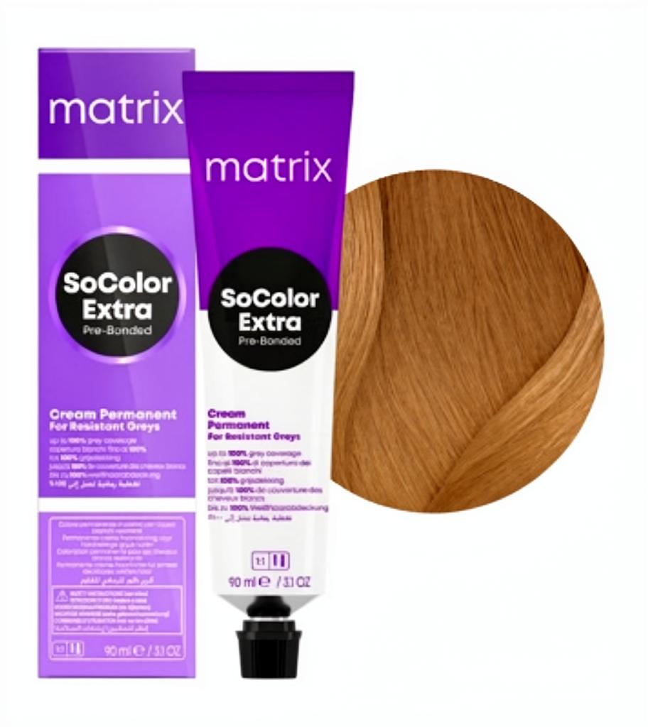 MATRIX PROFESSIONAL 508N SOCOLOR PRE-BONDED КРЕМ-КРАСКА ДЛЯ СЕДЫХ ВОЛОС СВЕТЛЫЙ БЛОНДИН 90мл