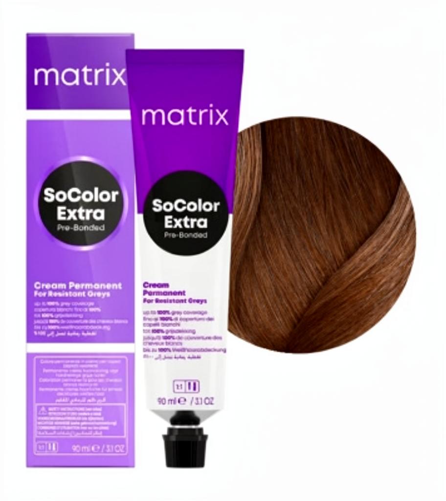 MATRIX PROFESSIONAL 505N SOCOLOR PRE-BONDED КРЕМ-КРАСКА ДЛЯ СЕДЫХ ВОЛОС СВЕТЛЫЙ ШАТЕН 90мл