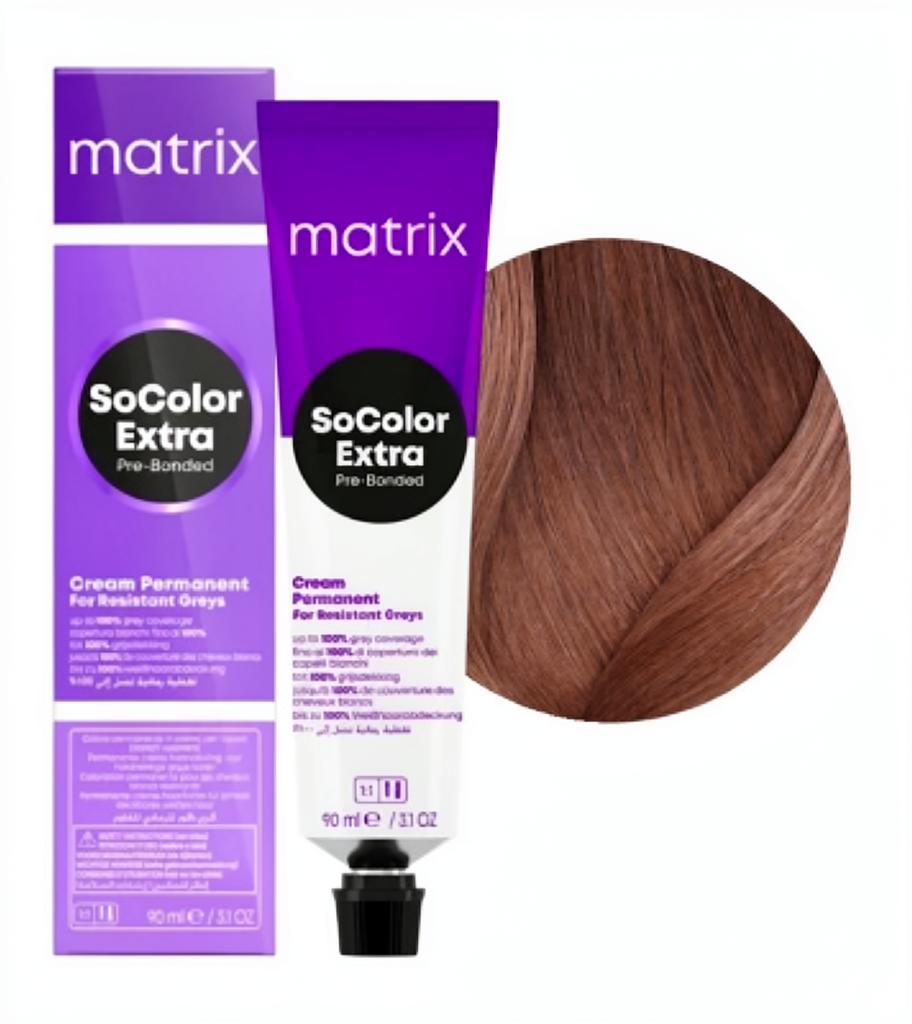 MATRIX PROFESSIONAL 506NA SOCOLOR PRE-BONDED КРЕМ-КРАСКА ДЛЯ СЕДЫХ ВОЛОС ТЕМНЫЙ БЛОНДИН НАТУРАЛЬНЫЙ ПЕПЕЛЬНЫЙ 90мл