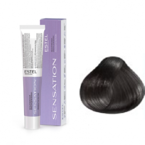 ESTEL PROFESSIONNEL 5/11 SENSATION DE LUXE ТОНИРУЮЩАЯ КРАСКА ДЛЯ ВОЛОС СВЕТЛЫЙ ШАТЕН ПЕПЕЛЬНЫЙ ИНТЕНСИВНЫЙ, 60мл