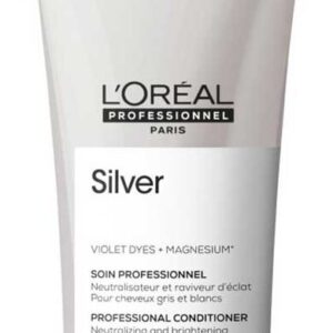 L'OREAL PROFESSIONNEL SILVER Смываемый уход для нейтрализации желтизны осветленных и седых волос, 200мл