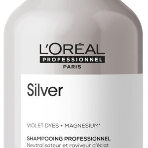 L'OREAL PROFESSIONNEL SILVER Шампунь для нейтрализации желтизны осветленных и седых волос, 300мл