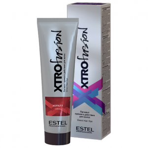 ESTEL PROFESSIONNEL XTRO FUSION Коралл, Пигмент прямого действия для волос, 100мл