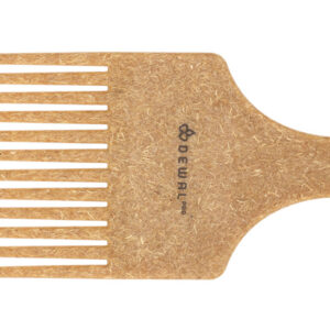 DEWAL PRO STYLE Гребень c ручкой бежевый, 15х6,4см