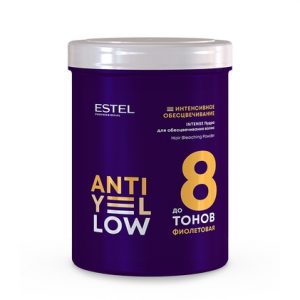 ESTEL PROFESSIONNEL ANTI-YELLOW INTENSE Пудра для интенсивного обесцвечивания волос, 500г