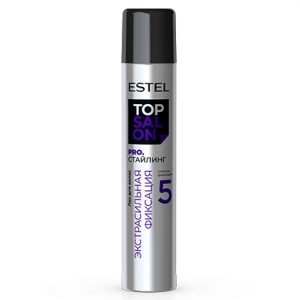 ESTEL PROFESSIONNEL TOP SALON PRO СТАЙЛИНГ Лак для волос экстрасильная фиксация, 400мл