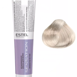ESTEL PROFESSIONNEL 11/17 SENSATION DE LUXE ТОНИРУЮЩАЯ КРАСКА ДЛЯ ВОЛОС ОЧЕНЬ СВЕТЛЫЙ БЛОНДИН ПЕПЕЛЬНО-КОРИЧНЕВЫЙ, 60мл
