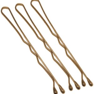 DEWAL PRO Невидимки коричневые, волна 50мм, 24шт