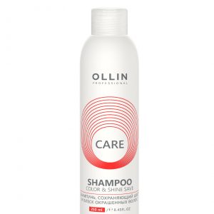 OLLIN PROFESSIONAL CARE Шампунь, сохраняющий цвет и блеск окрашенных волос, 250мл