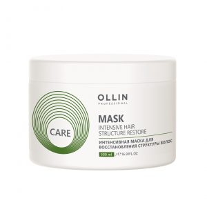 OLLIN PROFESSIONAL CARE Интенсивная маска для восстановления структуры волос, 500мл
